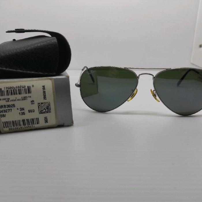RayBan RB3025 W3277 Silver Mirror Aviator