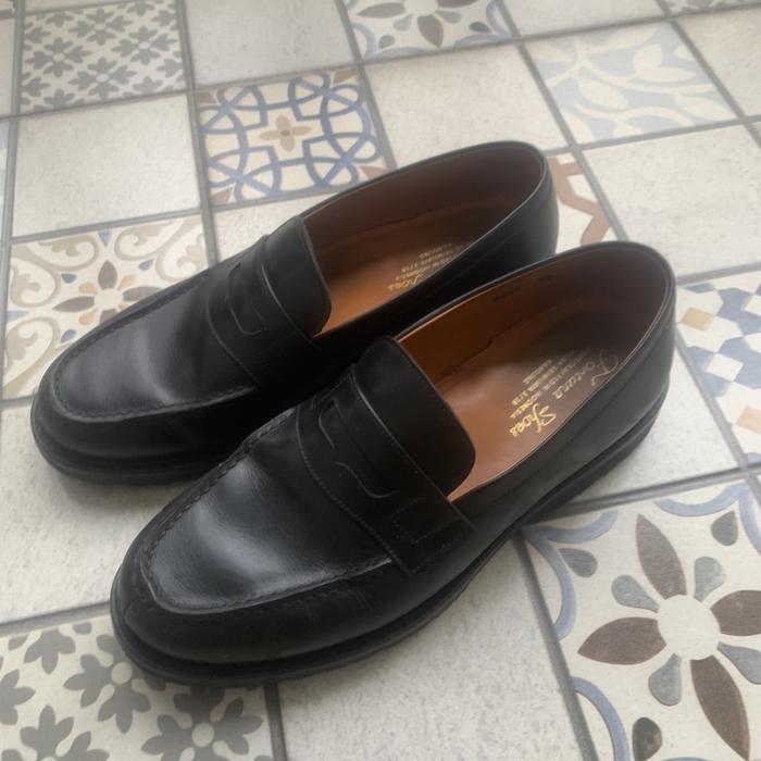 Fortuna Shoes Penny Loafers Size 7.5 Vibram Sole, Not Paraboot, G.H. Bass Weejuns, Regal Shoes, Haru