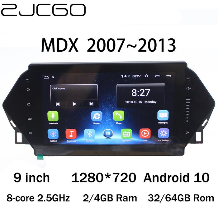 ZJCGO Car Multimedia Player Stereo GPS Radio Navigation Android 10