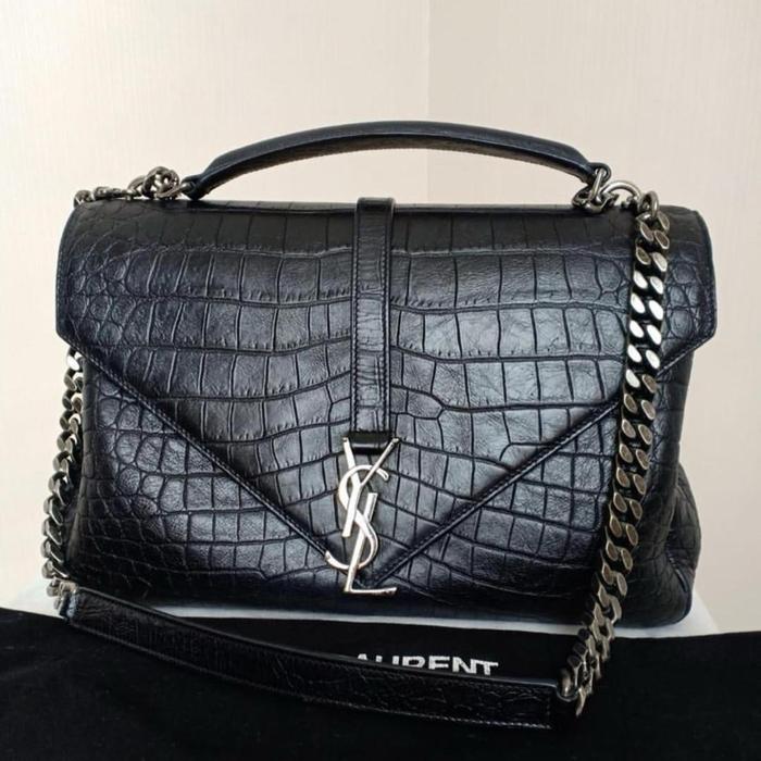 Tas YSL Wanita Medium dengan Desain Elegan dan Tali Rantai yang Stylish