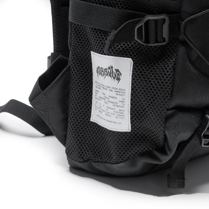 Mates - Fodera 22L Backpack I Tas Ransel Laptop Hitam