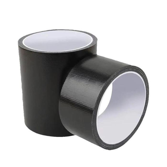 5/10CM Lakban Kain Hitam Sticker Leather Repair Patch Tempel Perbaikan Kulit Stiker Kulit Sofa Stick