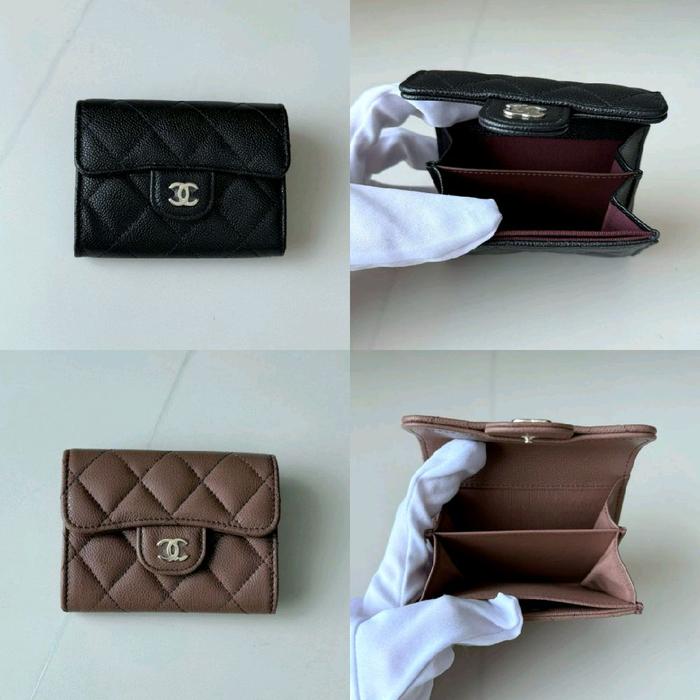 Chanel Classic Flap Card Wallet Caviar (2 Slot)