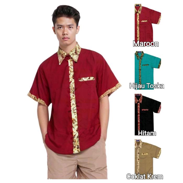 Baju Seragam Batik seragam resto hotel katering  karyawan kantor cleaning service READY STOCK