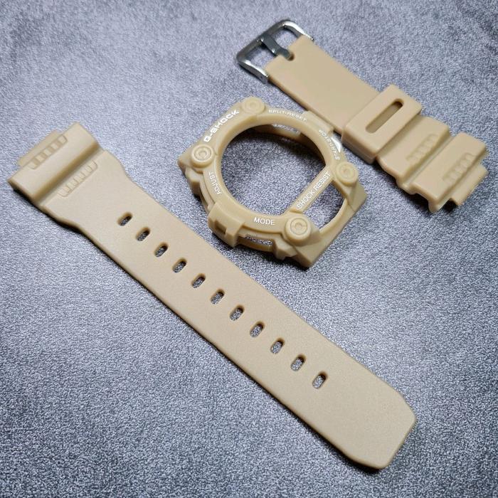 BNB BEZEL N STRAP GSHOCK G-SHOCK G7900 G-7900 BEIGE WHITE