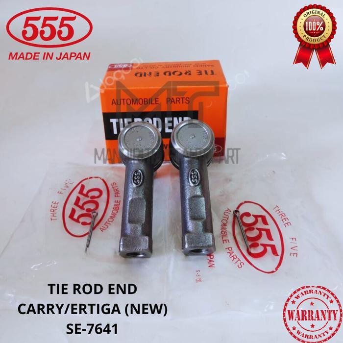 TIE ROD END 555 CARRY (NEW) TIEROD THREE FIVE ORIGINAL JAPAN SE-7641 1SET Car Engine