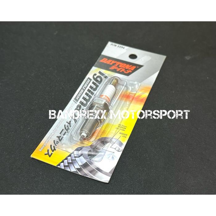 Busi Daytona Ignimax Double Iridium Original For Aerox 155-Nmax-Lexi-R15-XSR-MT15-R25-MT 25-Aerox Co