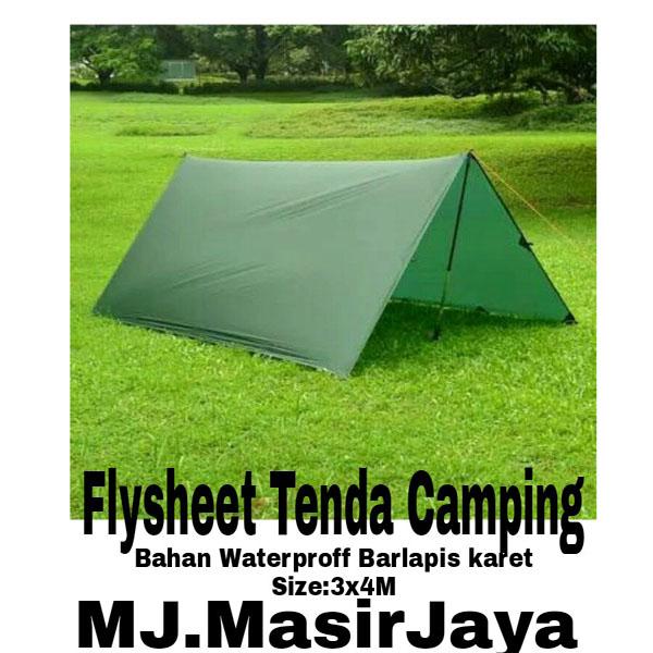 Flysheet Bivack 3X4M Multifungsi
