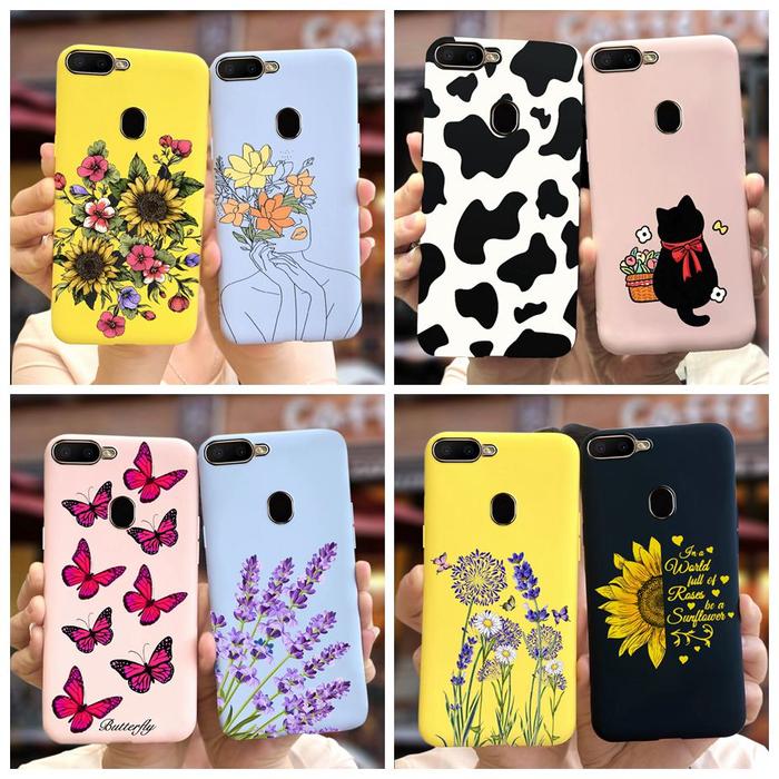 For Oppo A12 Case CPH2083 Cartoon Candy Painted Cover For Oppo A12 A