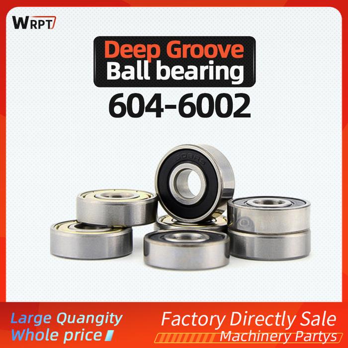 10/20/50/100PCS bearing 604 605 606 607 608 609 6000 6001 6002 Z RS
