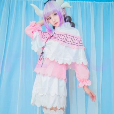 Anime Miss Kobayashi's Dragon Maid Kamui Kanna Cosplay Costume