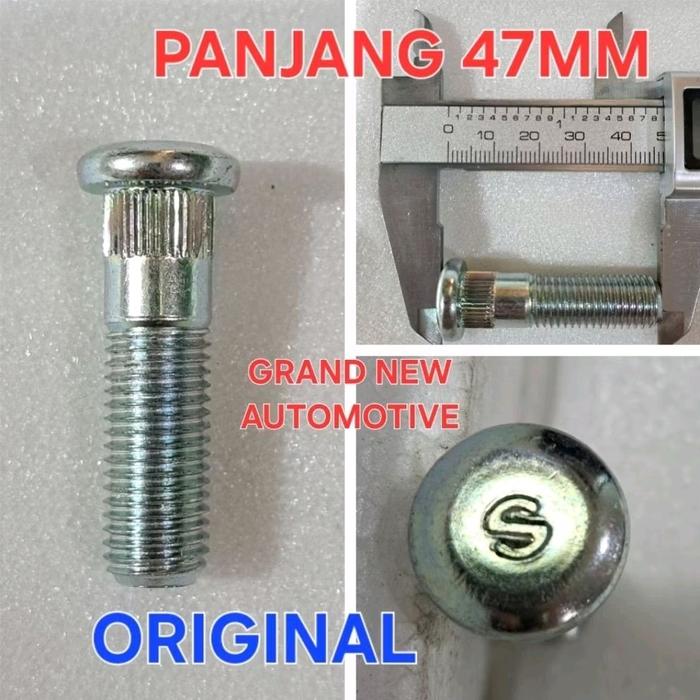 BAUT RODA HONDA CRV UNIVERSAL GENUINE PANJANG 47MM
