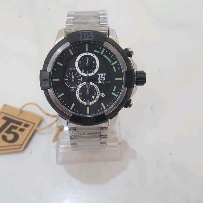 Jam Tangan Pria T5 H 3815 G Original / t5 3815