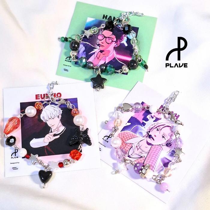 BEADS BRACELET | PLAVE Bracelet (Inspired) | GELANG PLAVE KPOP MANIK BESTIE COUPLE | PakaiManik