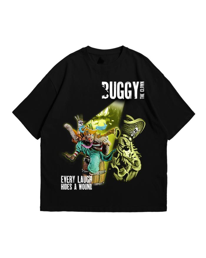 Kaos Anime - Buggy The Clown Yonkou One Piece