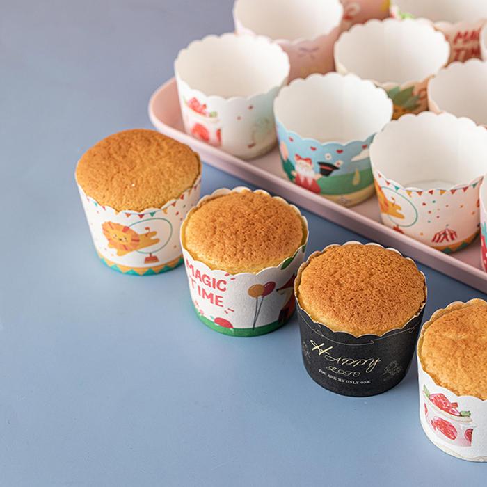 50Pcs Cake Wrapper Case Cupcake Paper Cup Muffin Cupcake Paper Cup