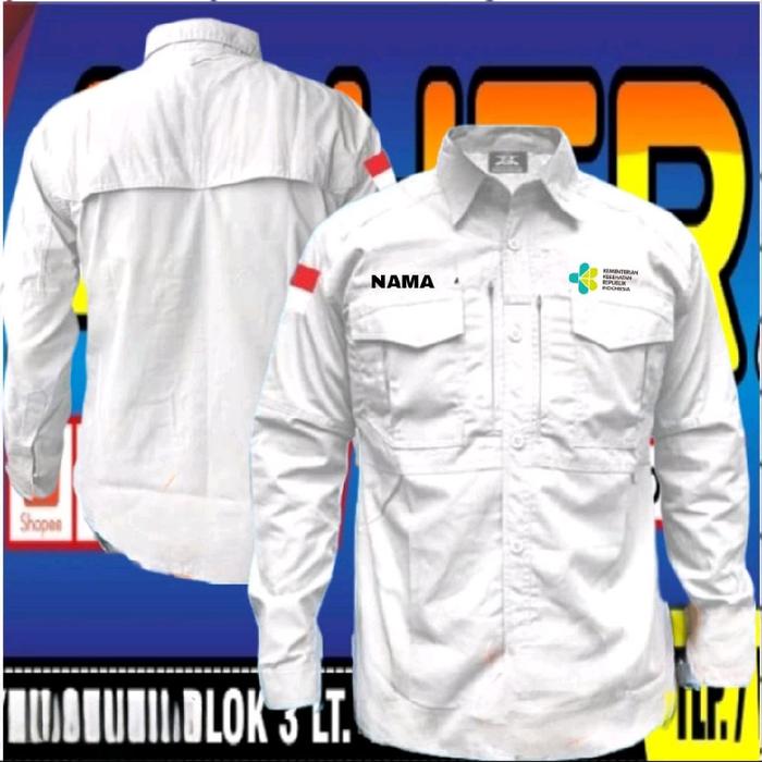 kemeja tactical Kemenkes baju tactical Kemenkes kemeja Kemenkes baju Kemenkes seragam Kemenkes Pdh K