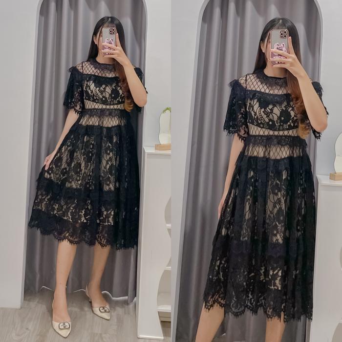 [ INSUN ] FAYETTA DRESS | ELEGANT DRESS PREMIUM WANITA