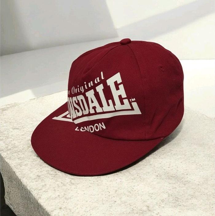 Lonsdale London Red Fitted Cap Original