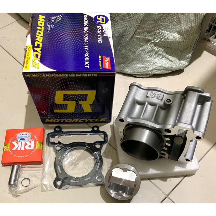 PRODUK BARU BLOK BORE UP JUPITER MX VIXION MX KING R15V2 57MM, 60MM SUM RACING