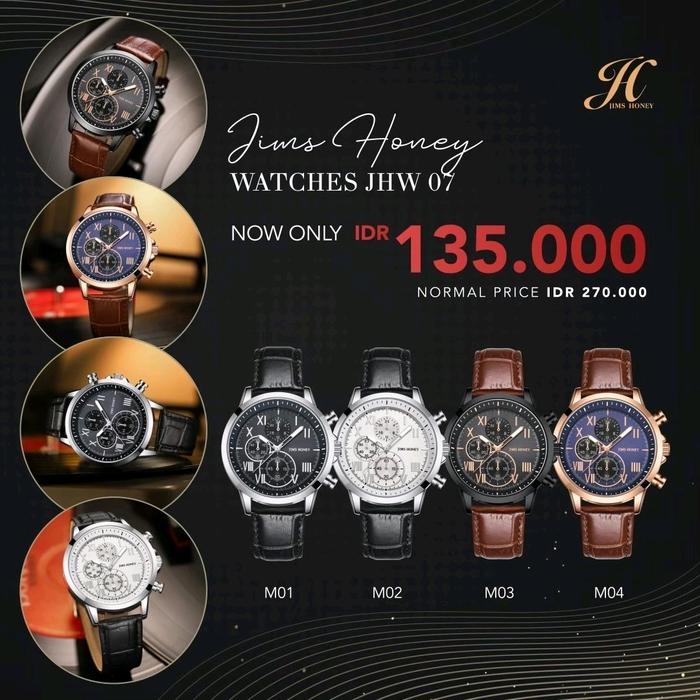 JIMS HONEY - JHW 07 - Jam Tangan Cowo