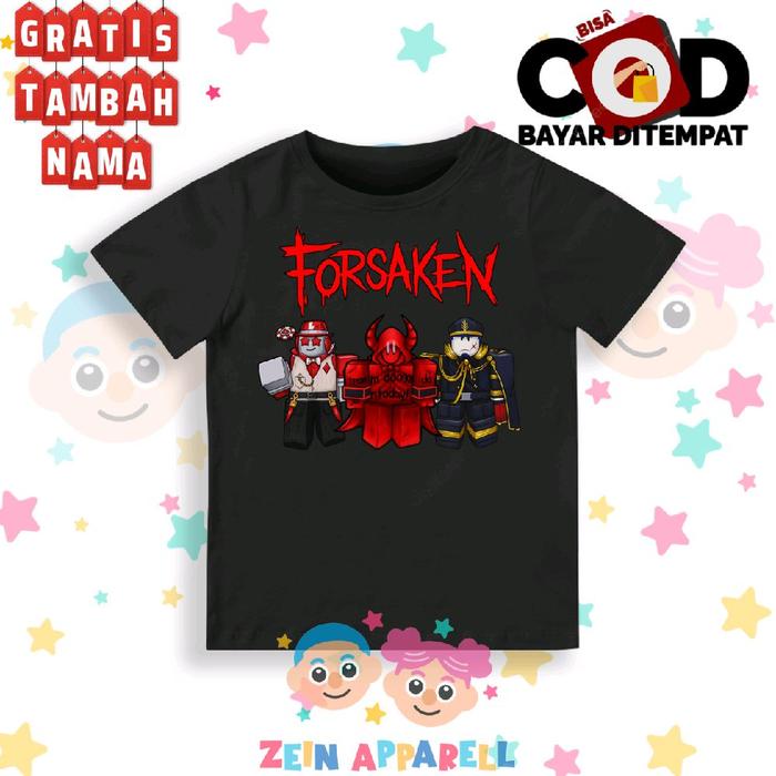 Baju Anak Forsaken - Kaos Anak Forsaken - Fashion Anak Forsaken