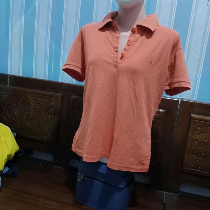 preloved kaos cewek orange