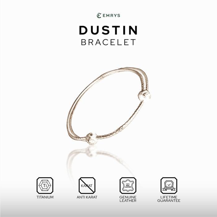 Emrys Dustin White Gelang Couple