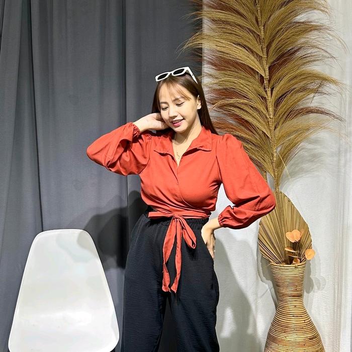 Angelie wrap top-Angel wrap top-Loly top basic-Kalea wrap top-Desita wrap top