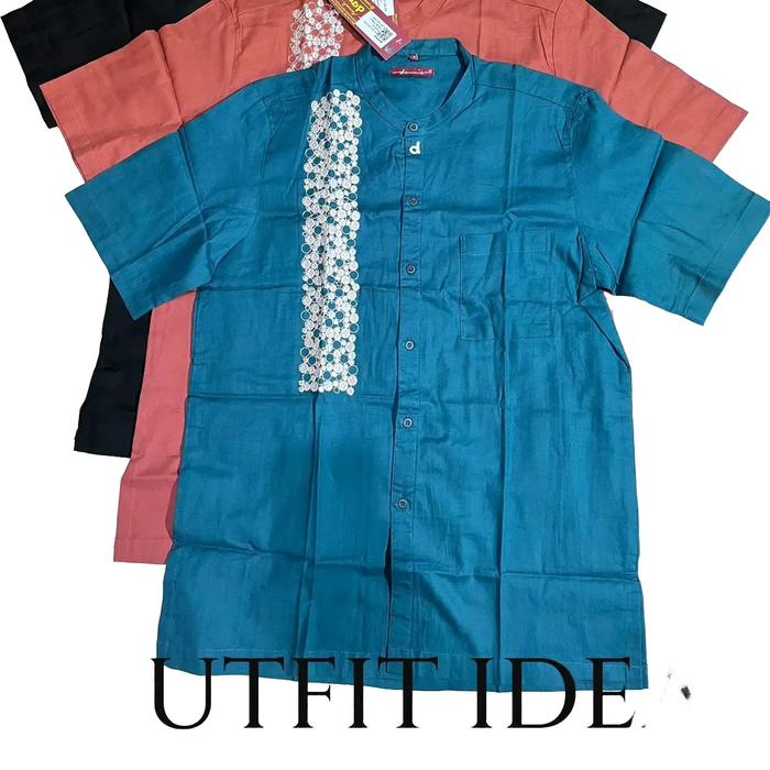 Koko Dewasa Muslim Pria Katun Atasan Baju Dannis Collection