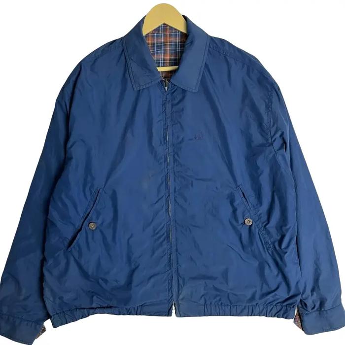 Jaket parasut Dunhill warna biru