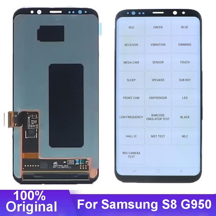 Original s8 Display For Samsung Galaxy S8 LCD SM-G950 G950F G950U