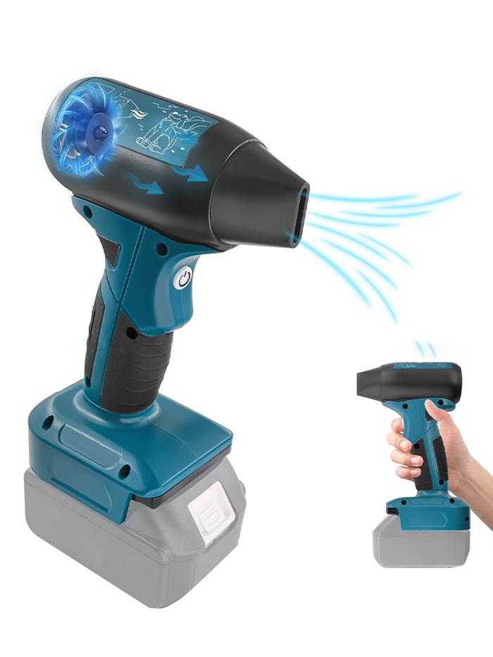 Jet Blower Portable Violent Turbo Fan For Makita/Dewalt/Milwaukee/Bosch 18V 20V Li-ion Battery 4-Spe