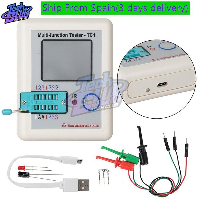 TC-T7-H TCR-T7 LCR-TC1 LCR-TC2 Transistor Tester Multimeter Display