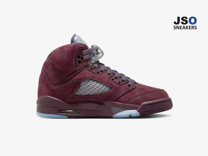 Sepatu Air Jordan 5 Retro Burgundy (2023)(GS)(SKU : FN4233 600)