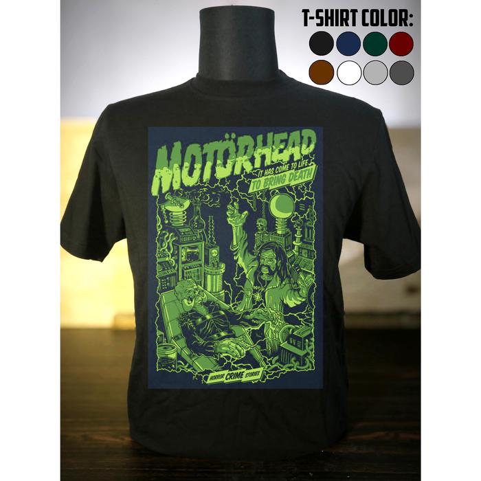 Kaos Band Motorhead Katun Premium - Motorhead 001