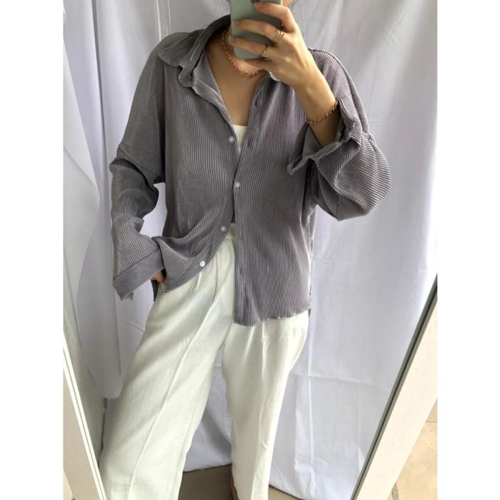 Terjangkau [Seminggu.Rtw] - Nalu Plisket Shirt (Sample Sale)