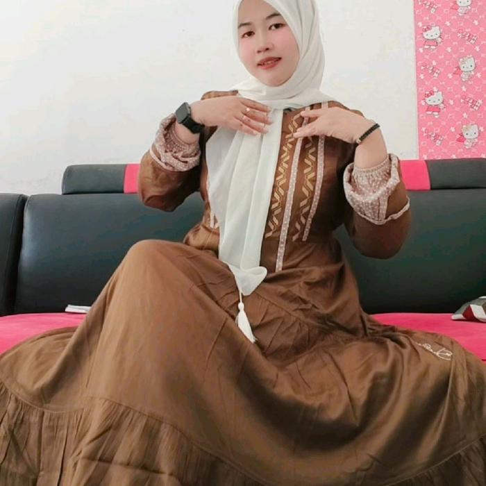 gamis Sabrina ori premium terbaru