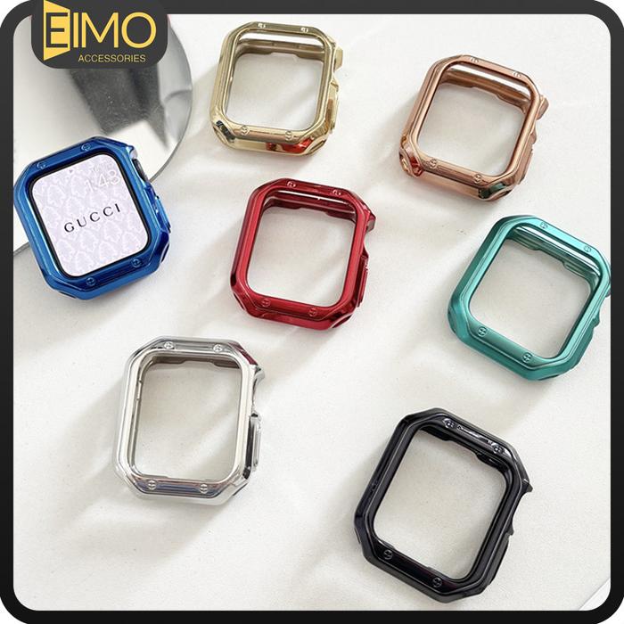 TT27 - TPU Case Without Film for IWatch Apple Watch Ultra 2 SE 2 Series 9 8 7 6 5 4 3 2 1 49mm 45mm 