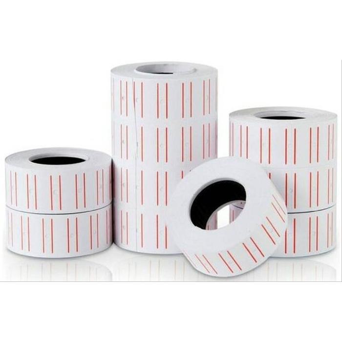 [ SLOP ] Label Harga Roll / Price Label  12mm x 21mm 1Baris Putih - Joyko LB-2RL  MURAH!