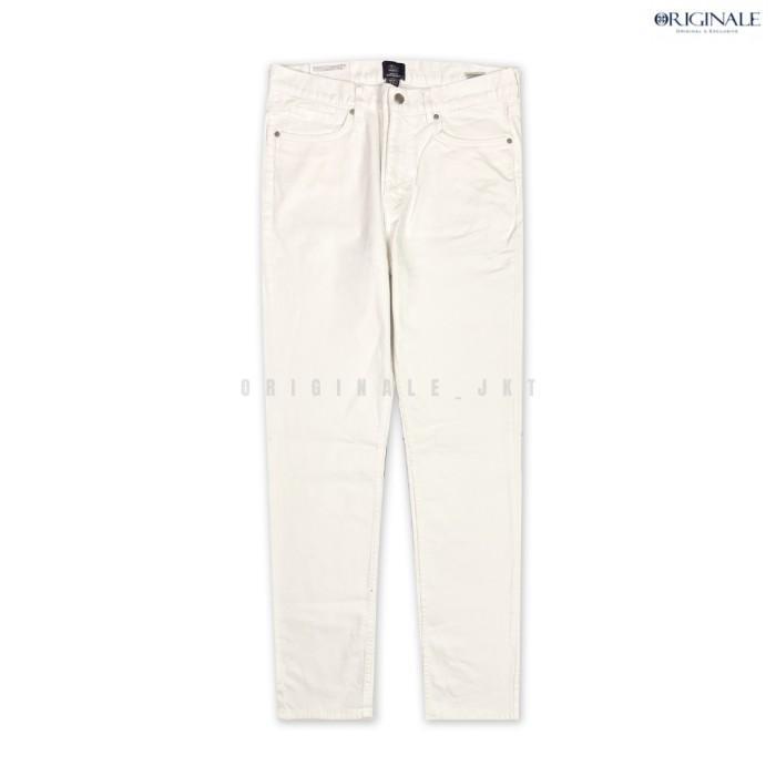 Celana Pria Slim Fit Cotton Twill Trousers By Hm #Gratisongkir