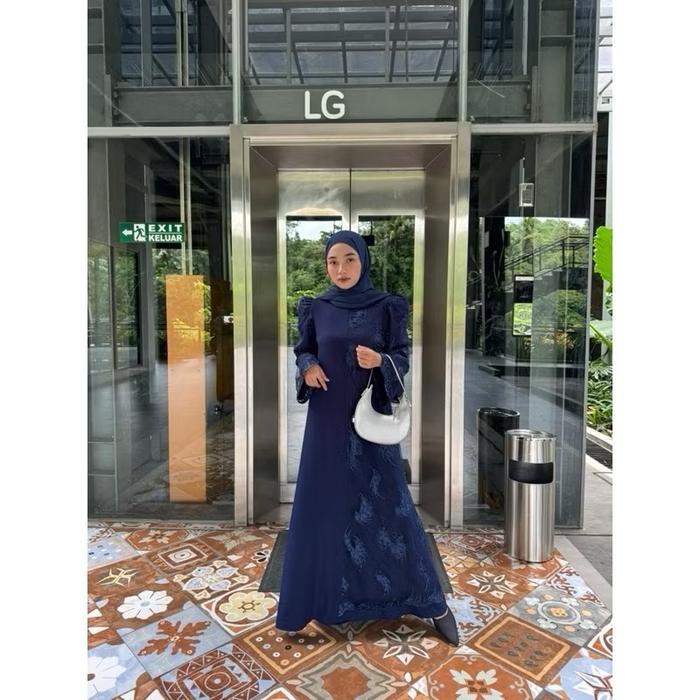 Alisya Gamis, Gamis Lebaran, Outfit Lebaran