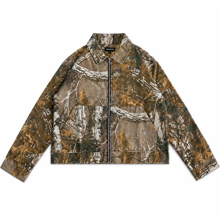 WORK JAKET PATTERN LEOPARD | JAKET BOXY MOTIF MACAN RANTING