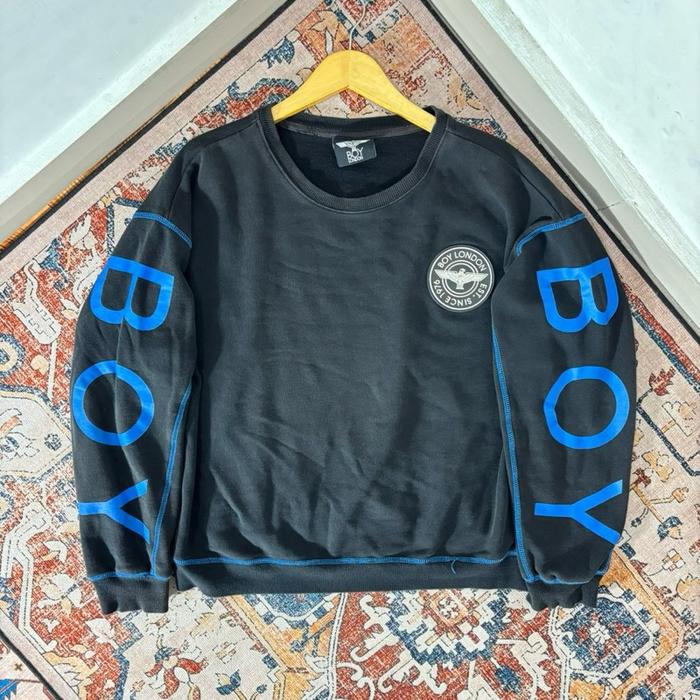 CREWNECK BOY LONDON BIG LOGO SECOND size L