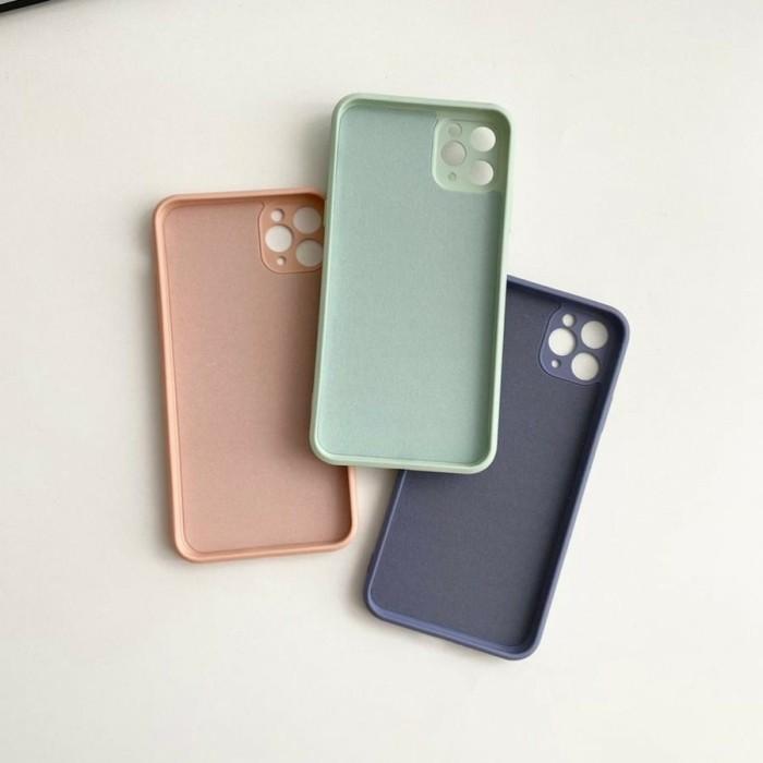 Soft Case 11 Mini Pro Max Ip 12 Mini Pro Max Macaron - IP 11, Merah