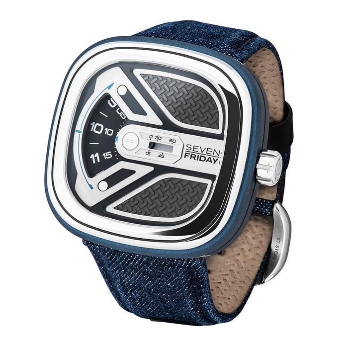Sevenfriday M1B/01 Official Jam Tangan Biru Automatic M-Series