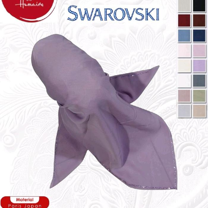 Paris Japan Premium Swarovski Material Paris Jap Watir Hijab dengan multiple warna elegan dan desain