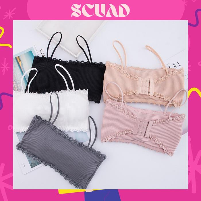 Bra BH Tali Renda Model Crop Bh Pakaian Olahraga Wanita Gambia Style SEnam Zumba BH40