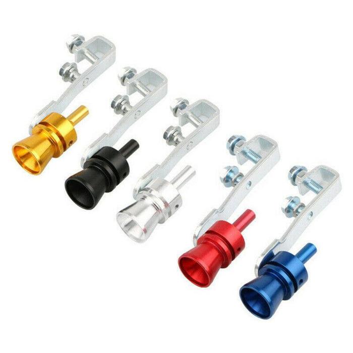 Aluminum Turbo Sound Whistle Universal Exhaust Muffler Pipe Whistle