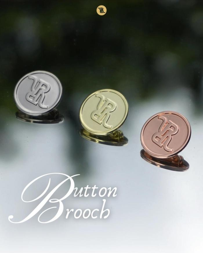 Button Brooch - Rhein Scarves